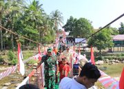 JGMP Desa Nambaru Resmi Buka Bagi Akses Warga