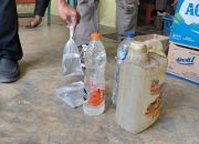 Satpol PP Parigi Moutong Sita 100 Liter Miras Cap Tikus