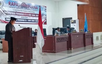 Wabup Abdul Sahid Tegaskan Sinergi Eksekutif Legislatif Perkuat Pembangunan Parimo