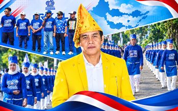 Dugaan ASN Hadiri HUT Partai Demokrat Menggunakan Atribut, Bupati Parimo Tegaskan Sanksi