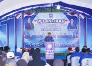 Abdul Sahid Tekankan Demokrasi Sehat Saat Pelantikan PAN Parimo