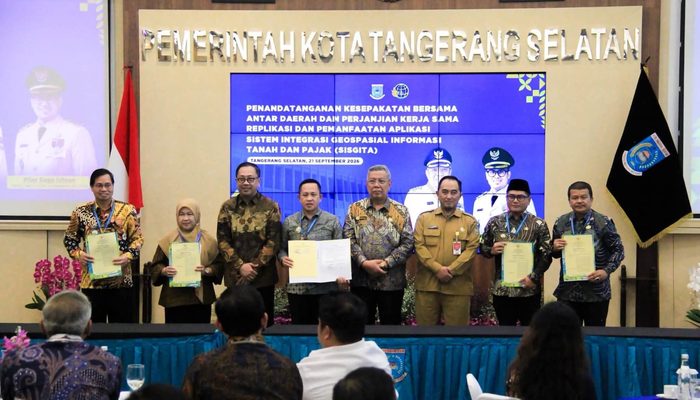 Parimo Gandeng Tangsel Perkuat Sistem Peta Pajak Pertanahan