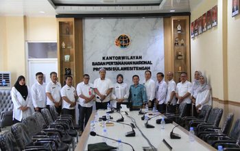 Pemkab Parimo Percepat Sertifikasi Tanah Bersama BPN Sulteng