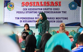 Enam Bulan CKG Terbaik, PKK Parimo Ingatkan Pentingnya SPM