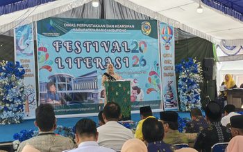 Bunda Literasi Parimo Ajak Keluarga Tanamkan Kebiasaan Membaca Sejak Dini